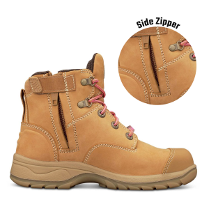 Women's Wheat Zip Sided Boot