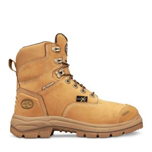 150mm Wheat Lace Up Met Boot