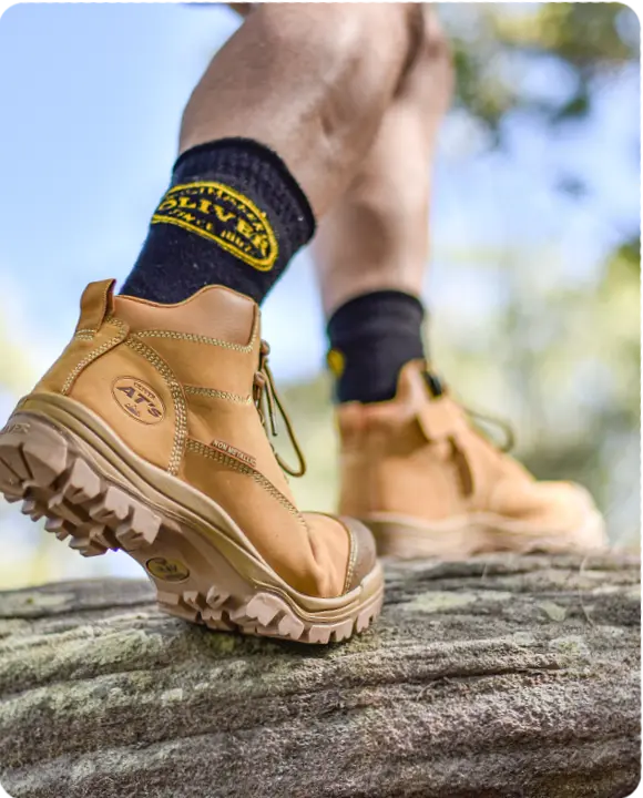 AT55330Z 130mm Wheat Zip Sided Boot